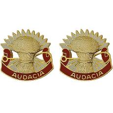 4th ADA (Air Defense Artillery) Unit Crest (Audacia)